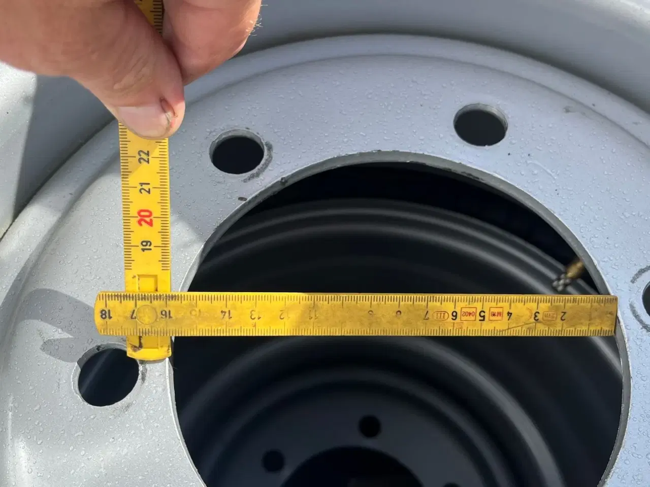 Billede 6 - MRL NYE brede hjul til minilæsser 19.0/45-17