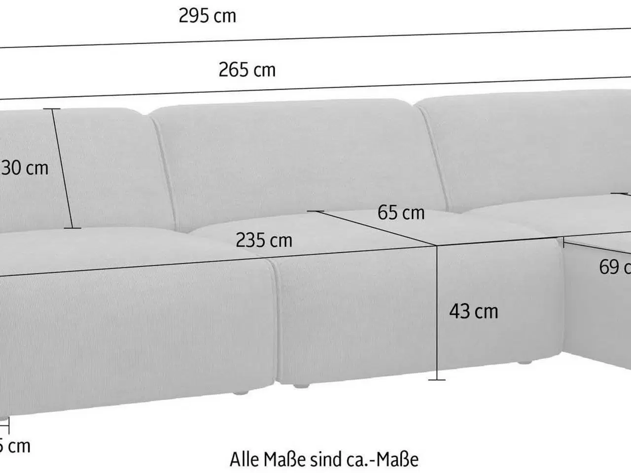 Billede 2 - Hjørnesofa MADEA