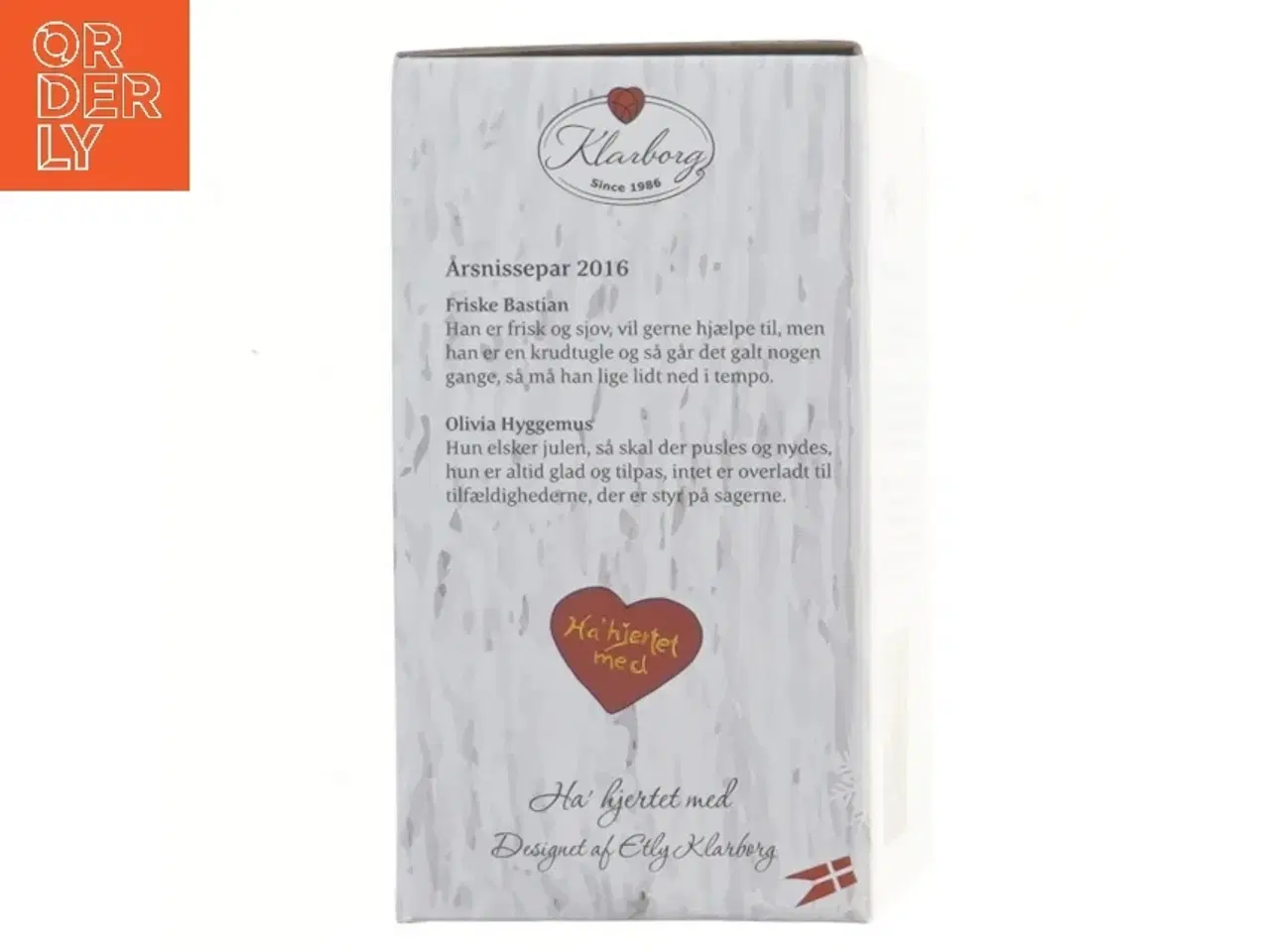 Billede 5 - Årsnissepar 2016, Bastian & Olivia fra Klarborg (str. 15 cm)