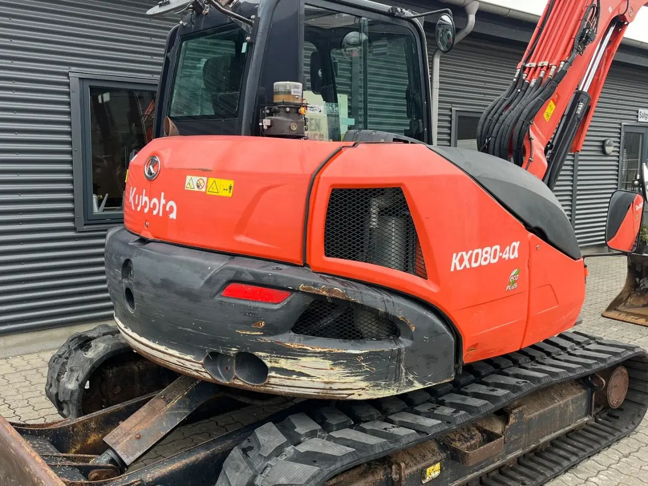 Billede 19 - Kubota KX080-4 Engcon rotortilt og centralsmørring