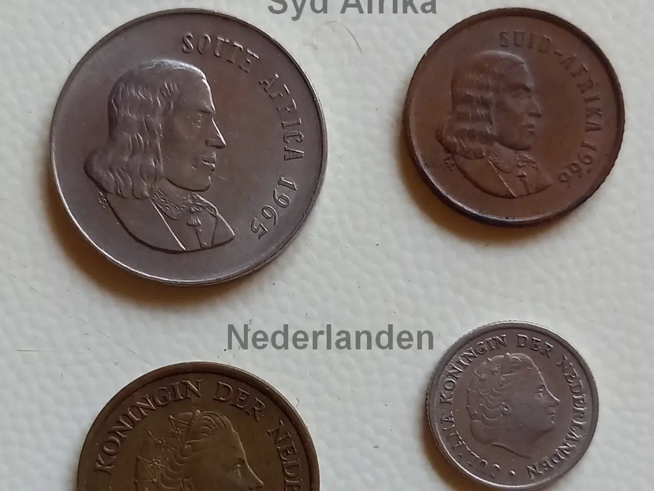 Billede 4 - Gamle udenlandske mønter (ca. 1948-1978)