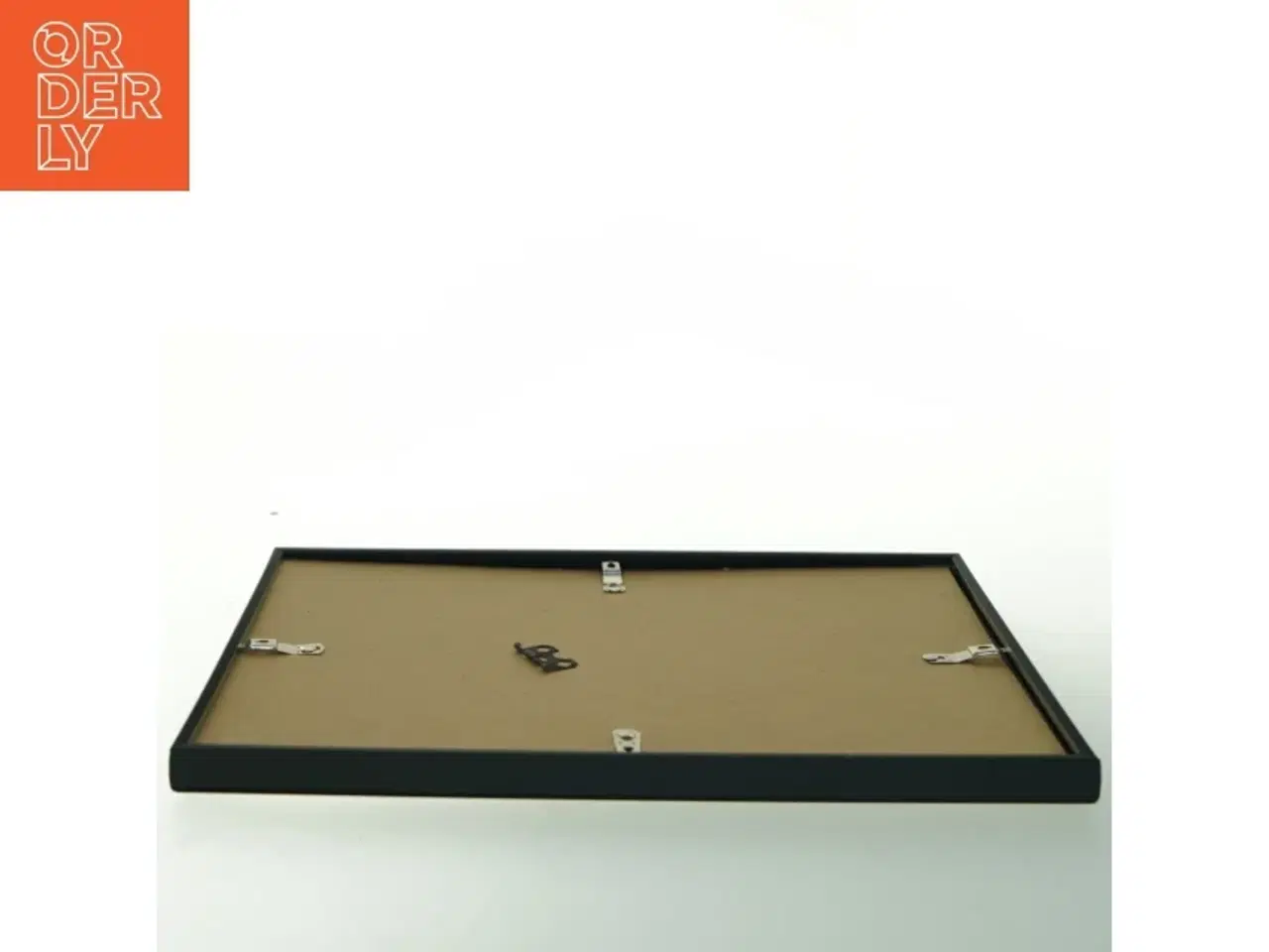 Billede 4 - Sort indrammet tegning (str. 31 x 22 cm)