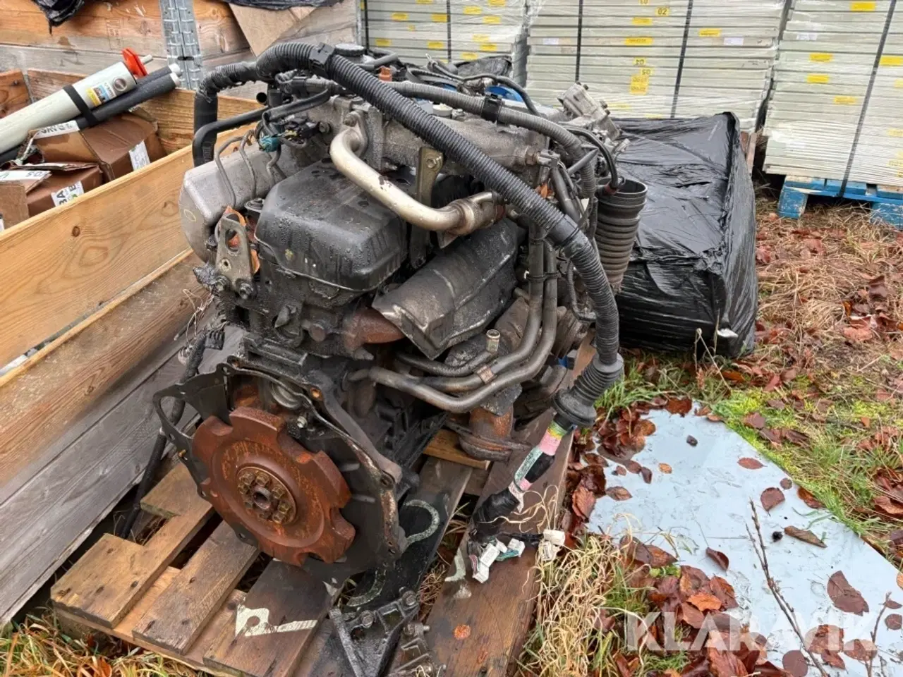 Billede 1 - Bilmotor – 24valve intercooler Turbo fra en land Rover