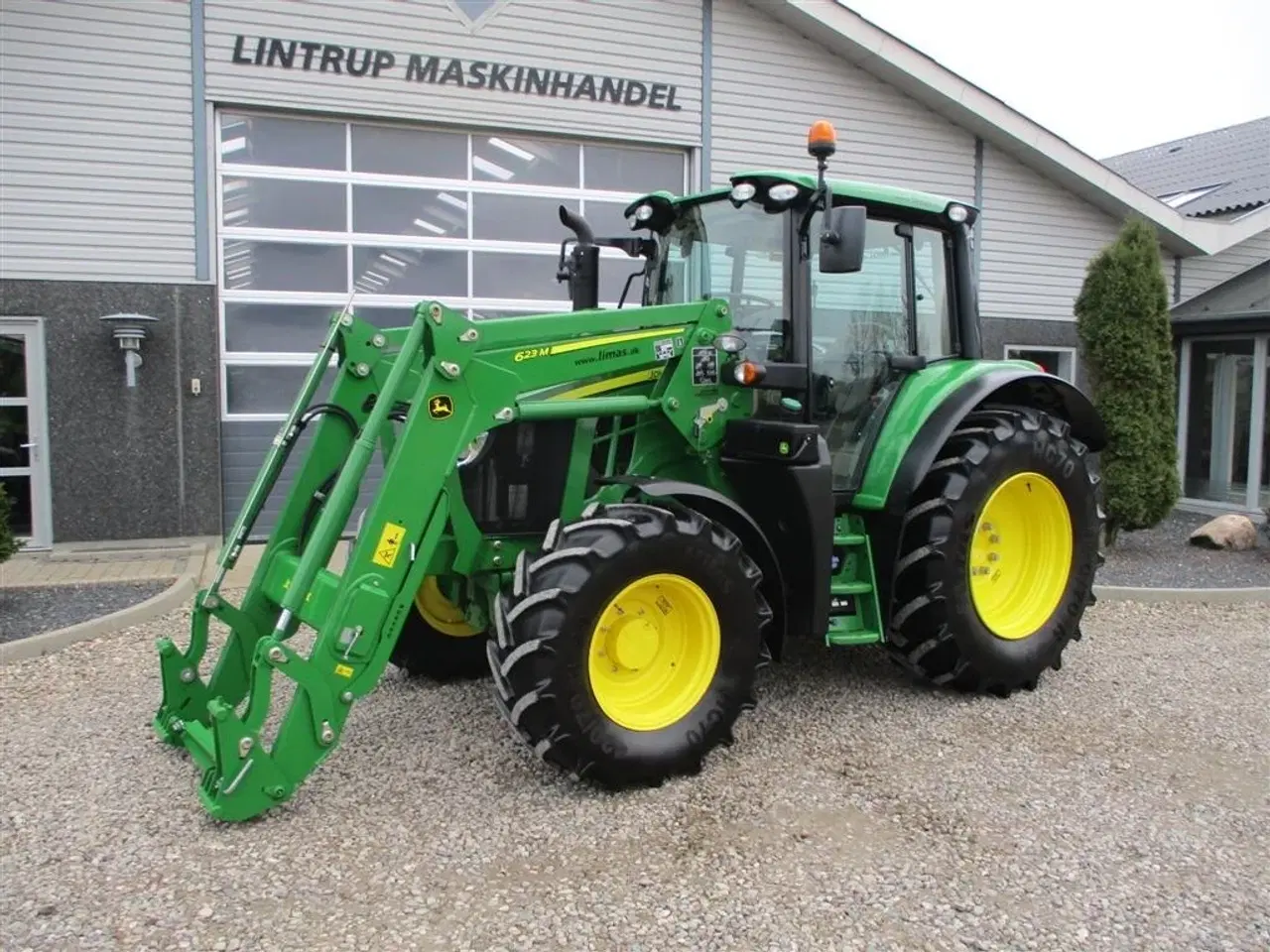 Billede 9 - John Deere 6120M Med frontlæsser KUN 1582 timer