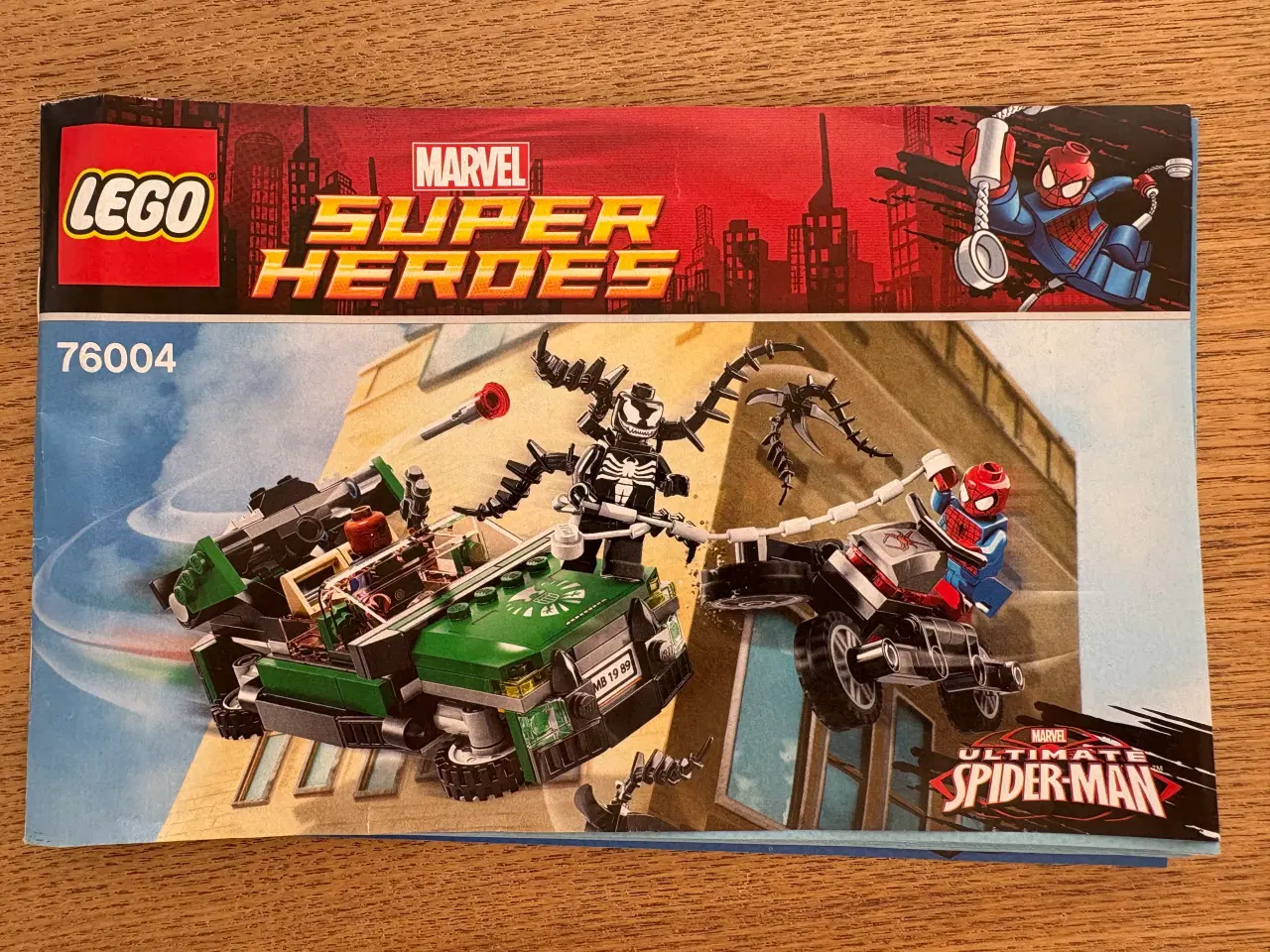 Billede 3 - LEGO Marvel – Spider-Cycle Chase (76004) – manual