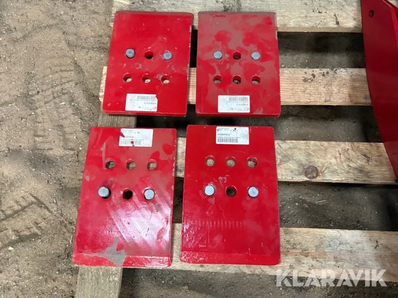 Billede 2 - Ekstra landsider Kverneland 4 styk