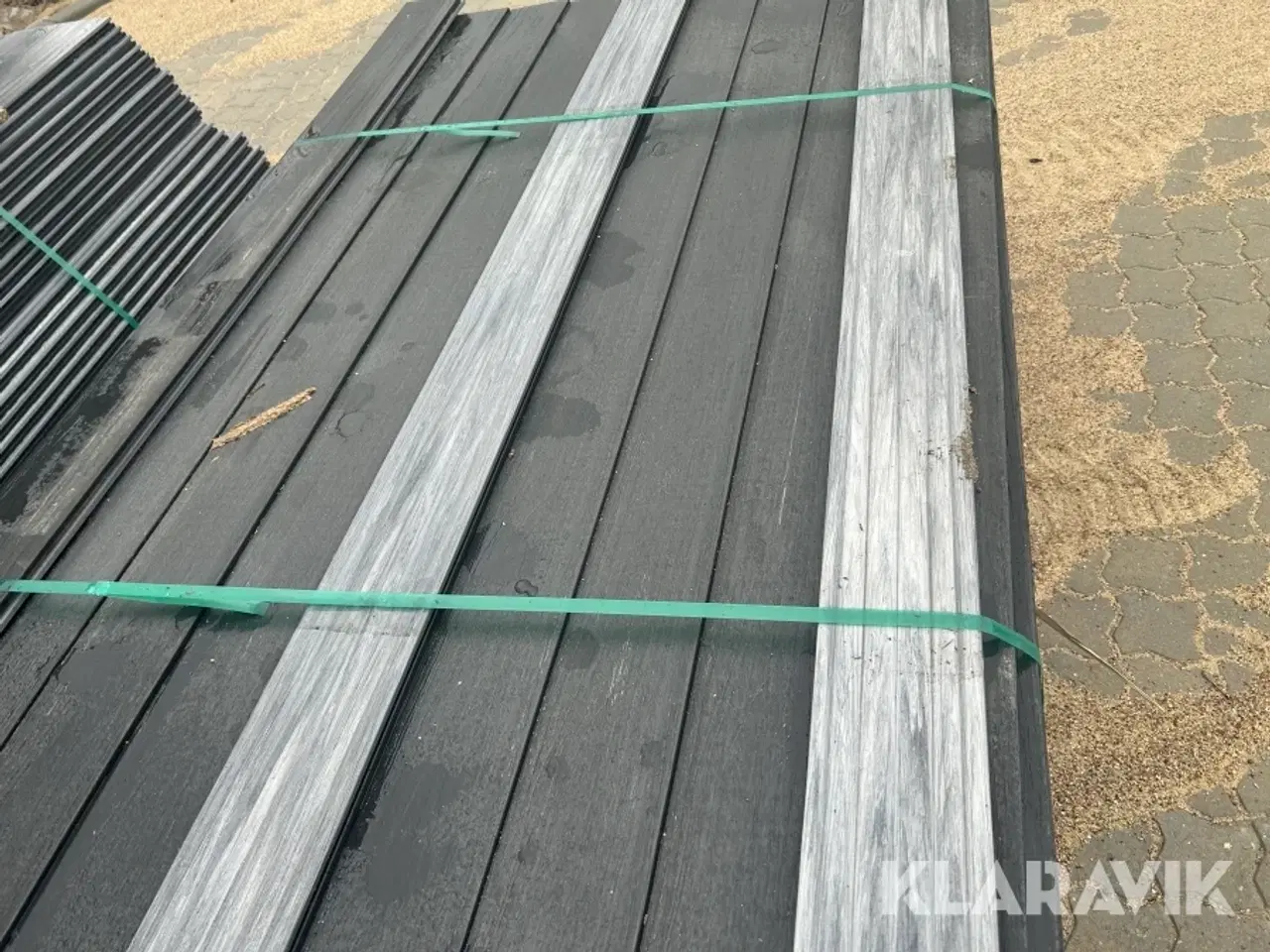 Billede 3 - Terrassebrædder Kirkedal Komposit, sort og grå 100 styk