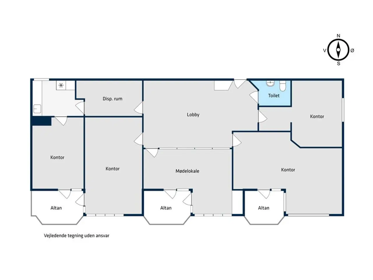 Billede 9 - Lyst kontor/klinik