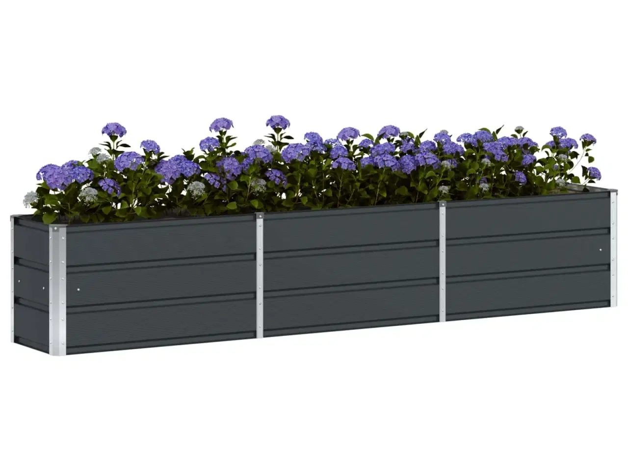 Billede 3 - Plantekasse Antracit 240 x 40 x 45 cm Stål