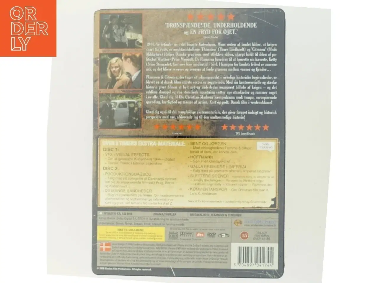 Billede 3 - Flammen & Citronen med Mads Mikkelsen (DVD)