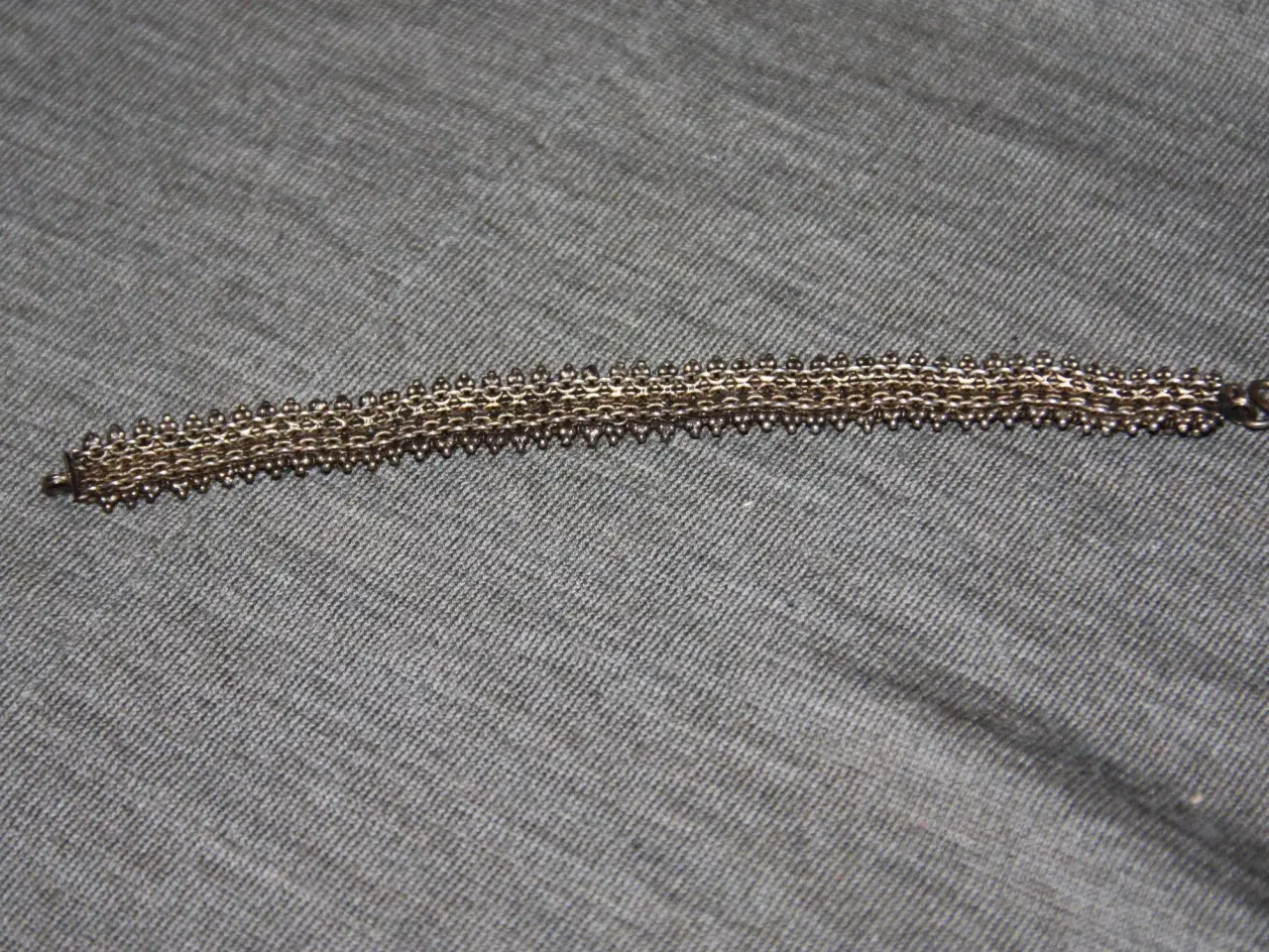 Billede 4 - 18 cm lang sølv armbånd stemplet 925
