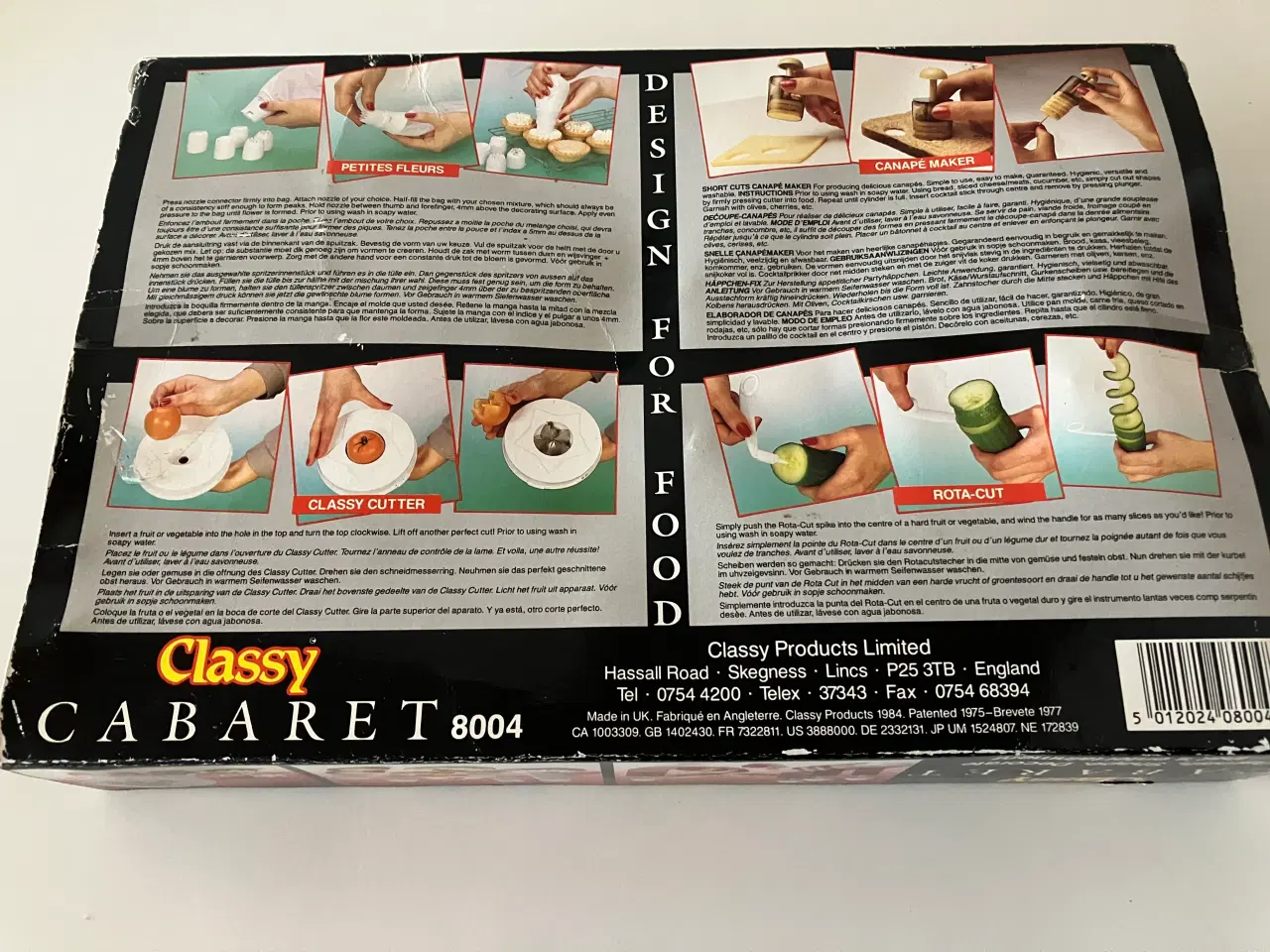 Billede 2 - Kage-Dekorationssæt mrk. Cabaret Classy