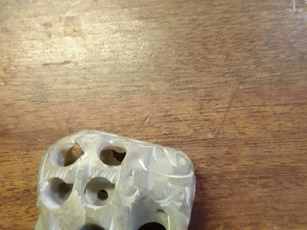 Billede 2 - Miniature elefant til fx sættekasse. I sten