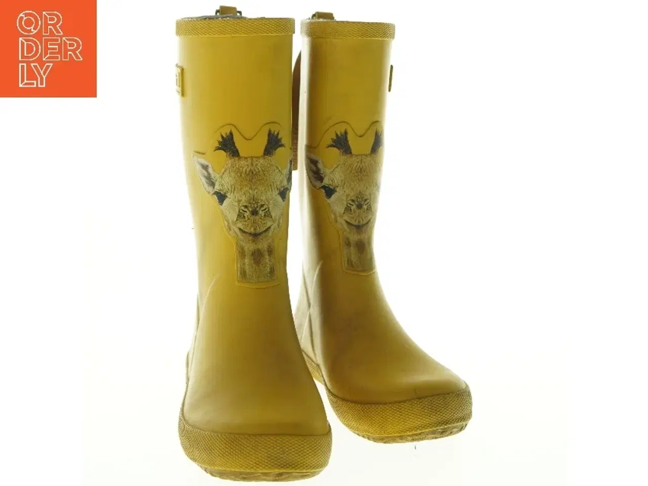 Billede 4 - Gule gummistøvler fra Bisgaard (str. 33)