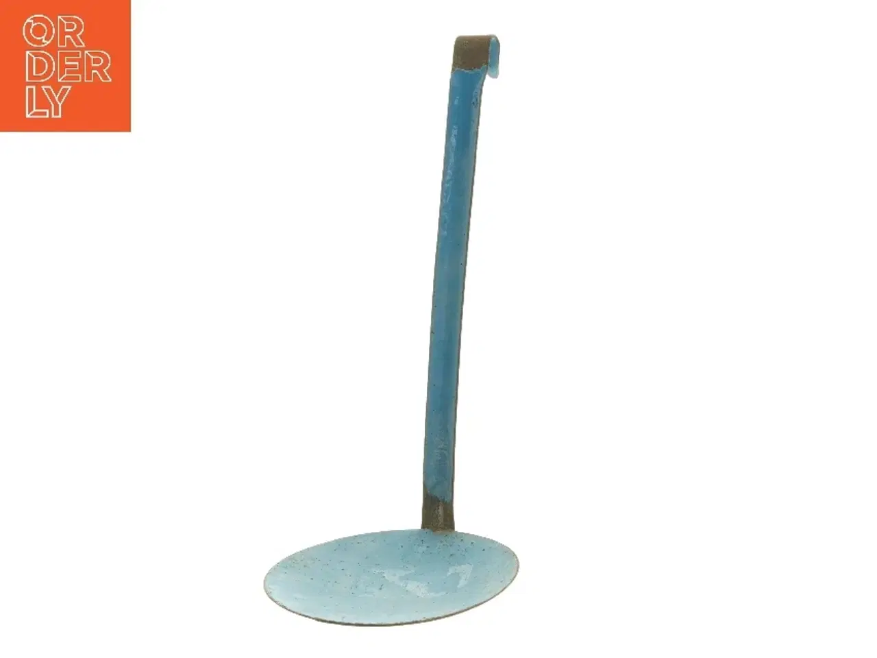 Billede 1 - Madam Blå suppeske af metal (str. 30,5 cm)