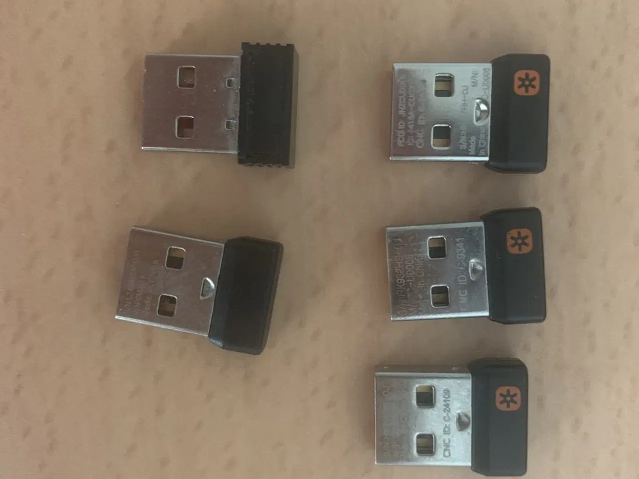 Billede 1 - Logitech USB Unifying Receiver x 3 + Bolt x 2