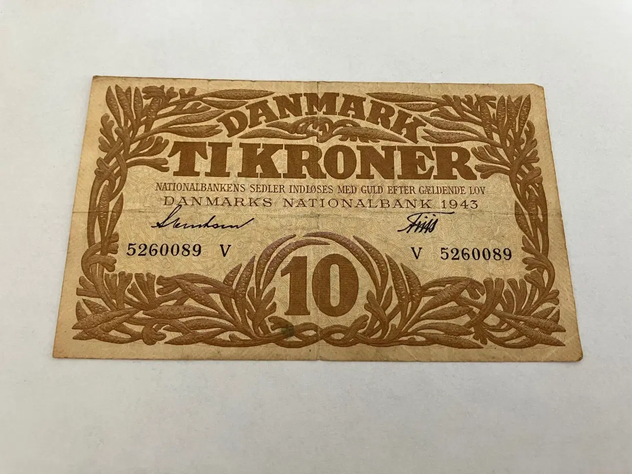 Billede 1 - 10 Kroner 1943 V