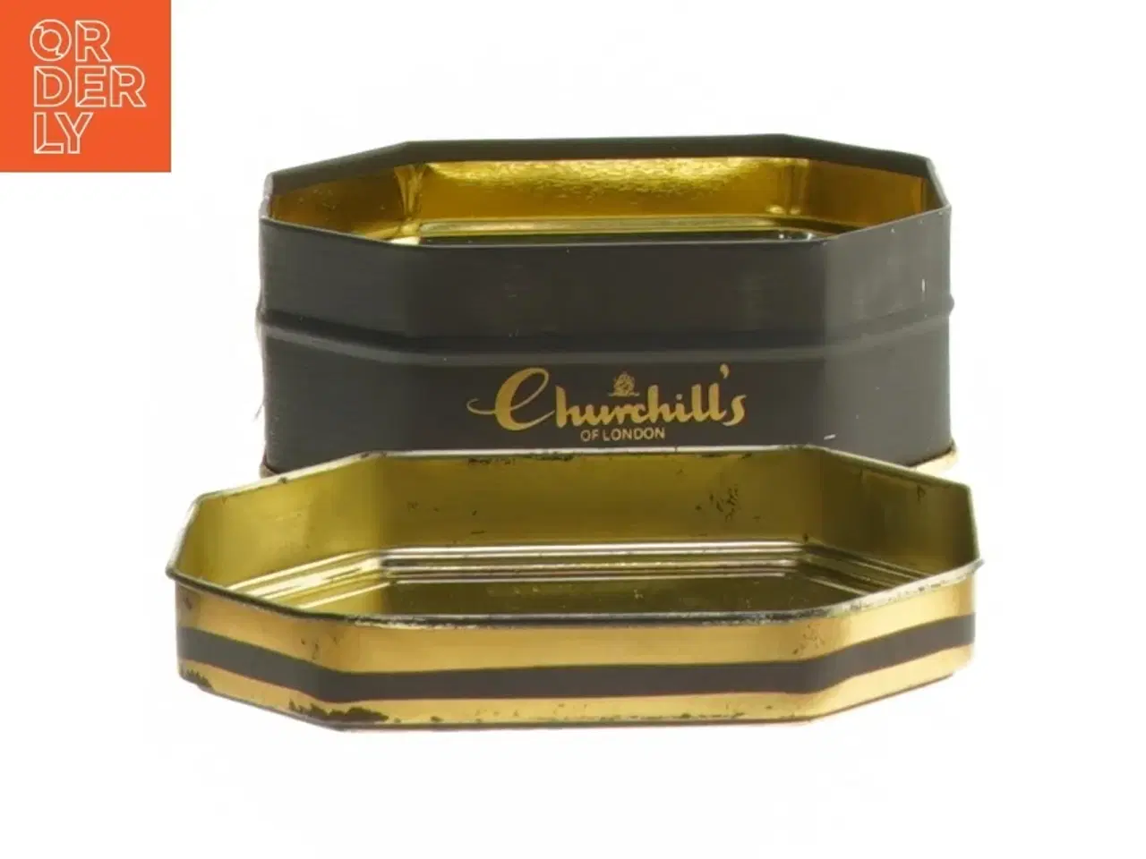 Billede 2 - Dekorativ Churchill&#39;s opbevaringsæske fra Churchill&#39;s (str. 9,5x7,5 cm)