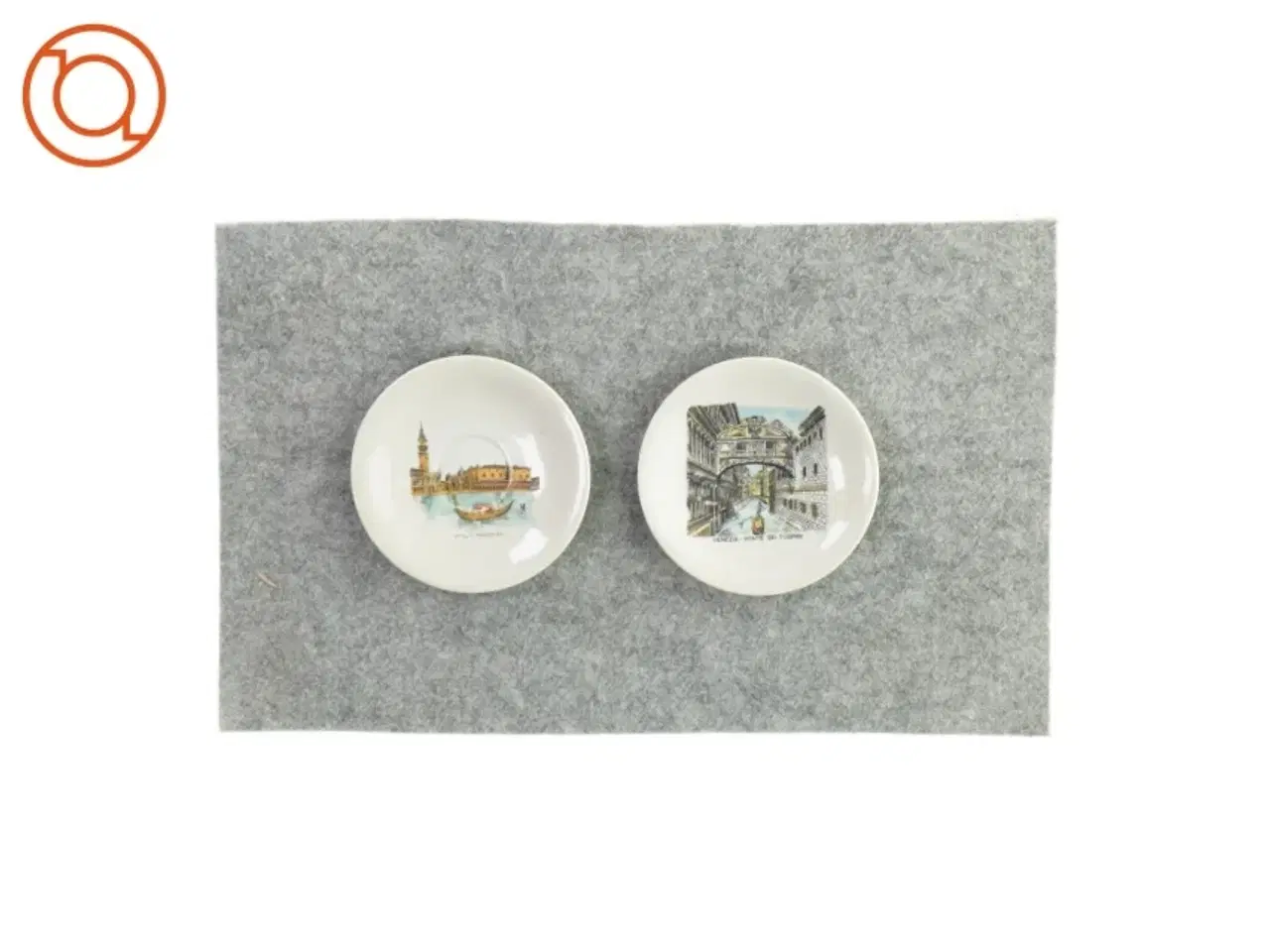 Billede 1 - Tallerkener (2 stk.) fra Ukendt (str. Ø:13cm)