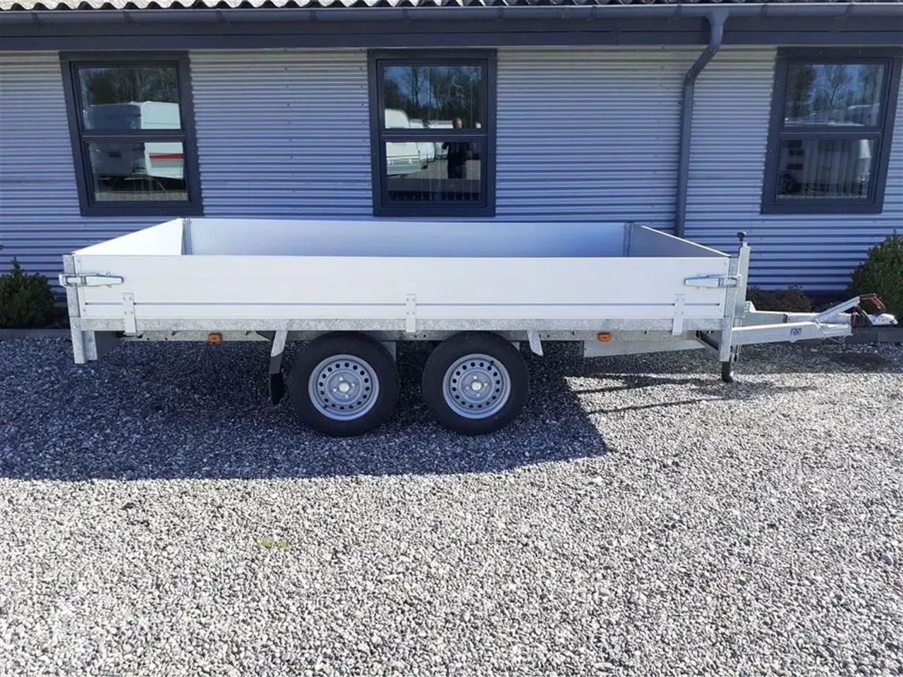 Billede 2 - 0 - Anssems PSX-S 2000-325   Anssems PSX-S 2000-325x178x30 cm Boggie trailer