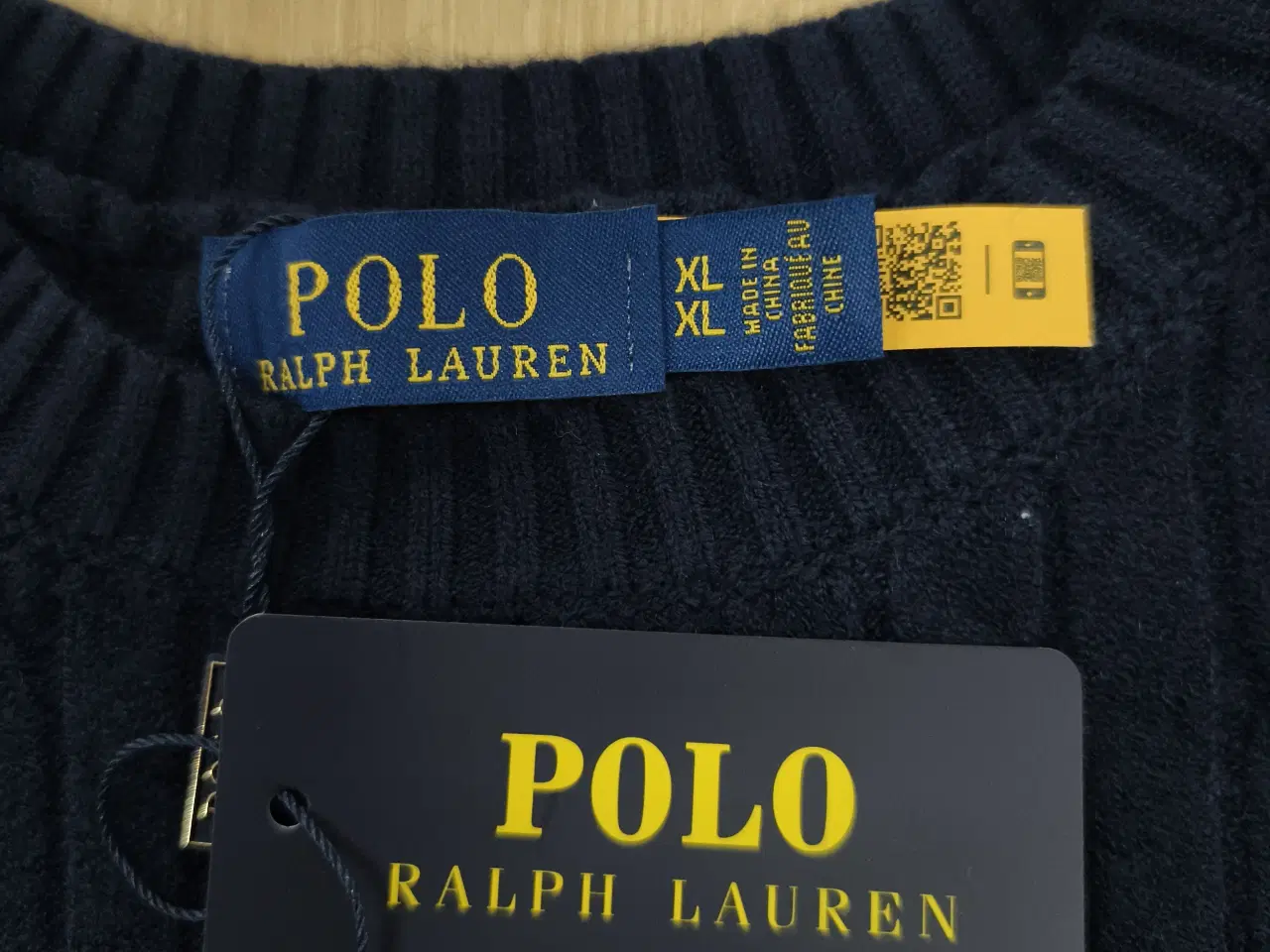 Billede 7 - 4 Helt nye Ralph Lauren sweaters (sort, blå, hvid)