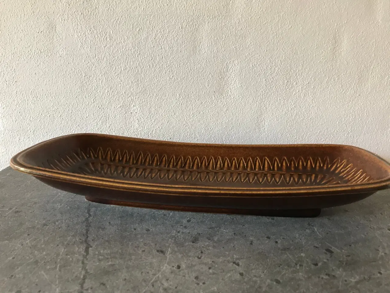 Billede 1 - Bay West Germany keramik fad (retro)