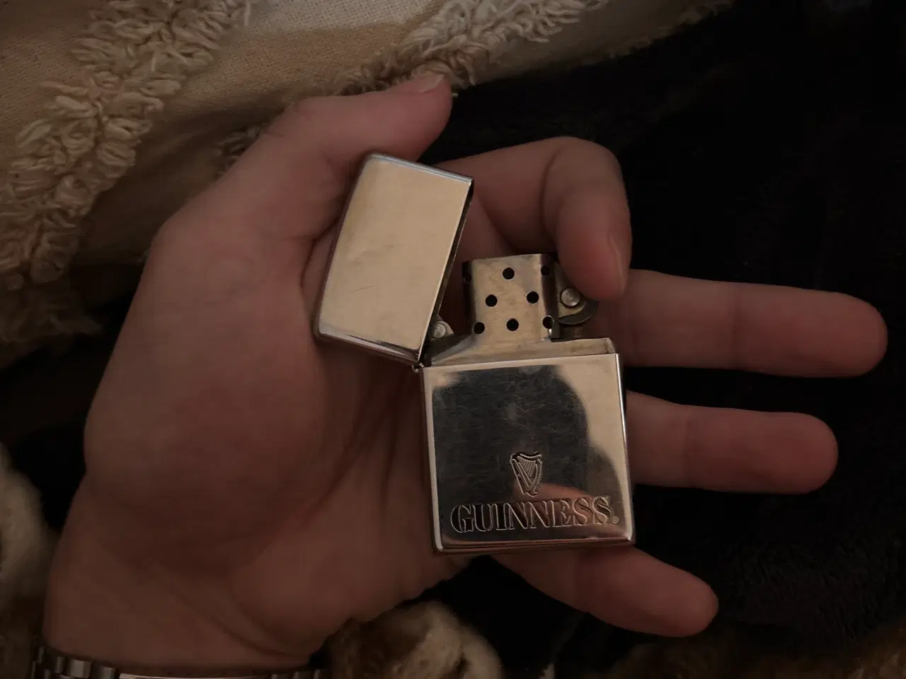 Billede 9 - Ægte Guinness Zippo lighter 1998 – September – Bra