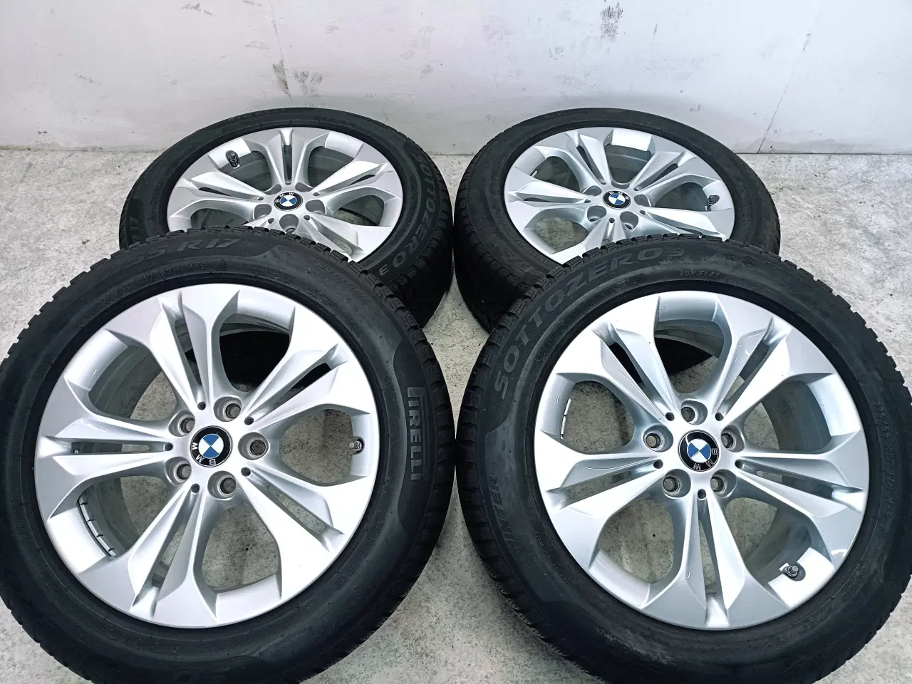 Billede 3 - 5x112 17" ET52 nav 66,6ø BMW vintersæt inkl.TPMS