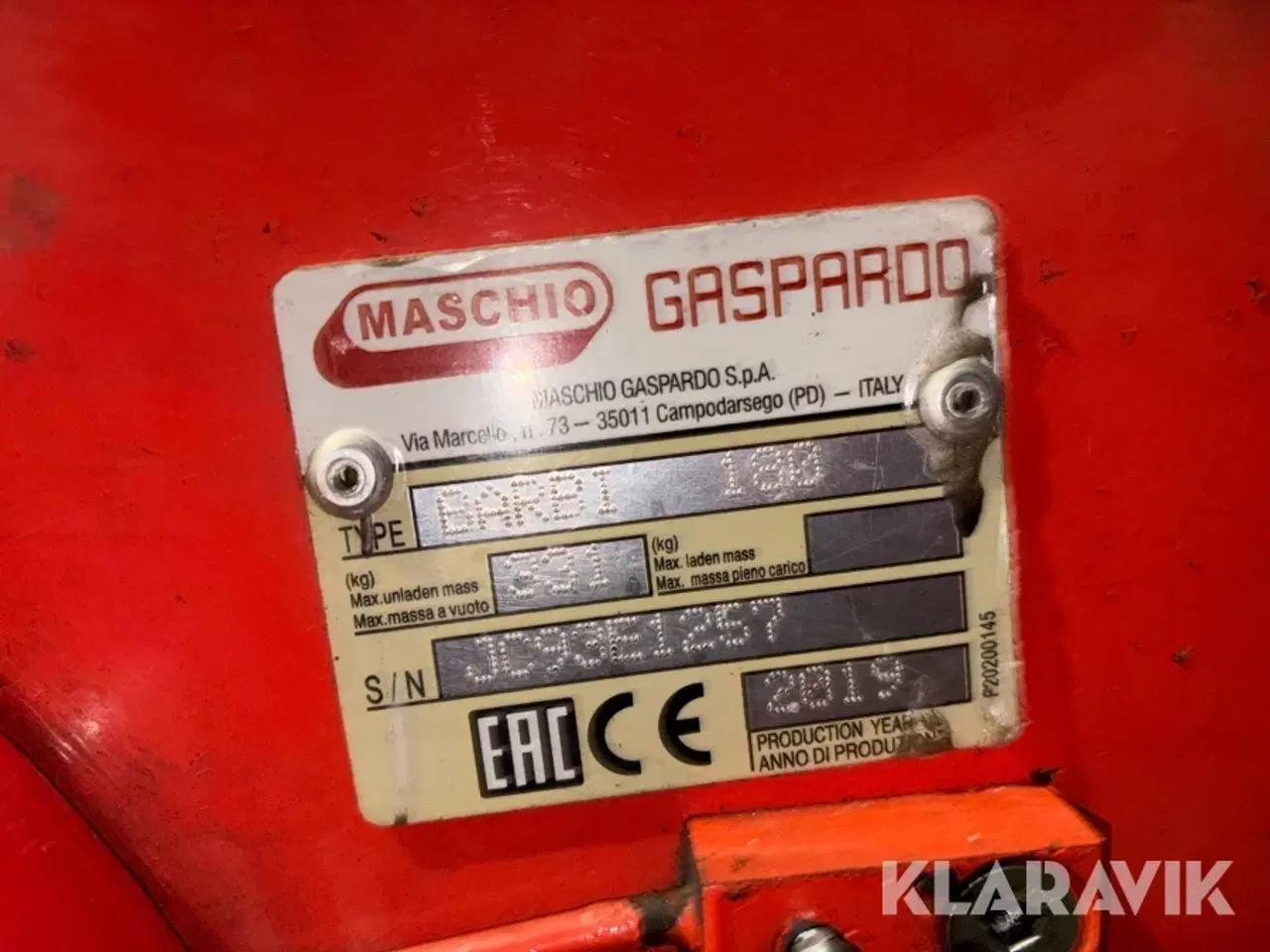 Billede 11 - Slagleklipper Maschio Barbi 180