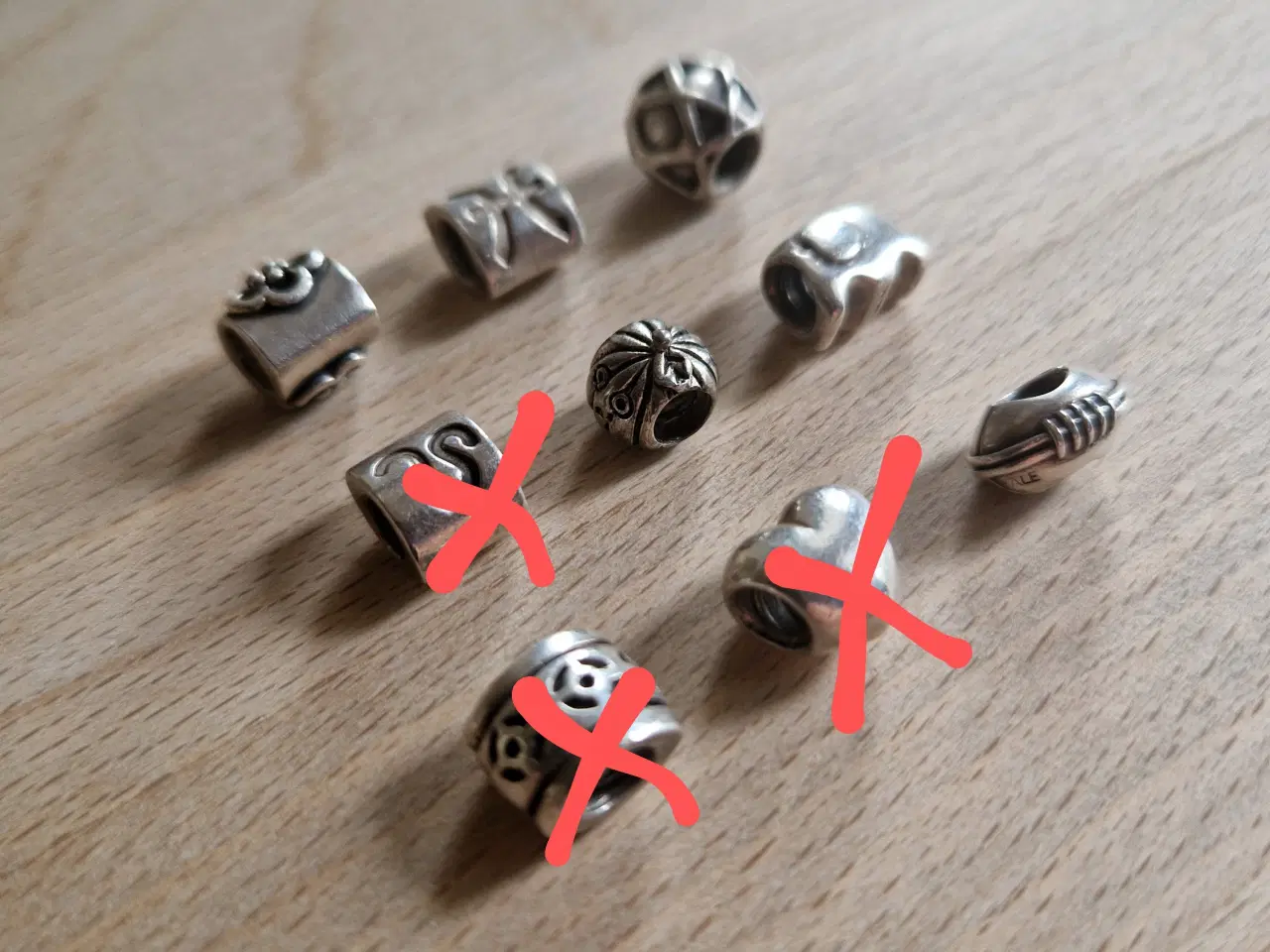 Billede 2 - Pandora sølv charms 