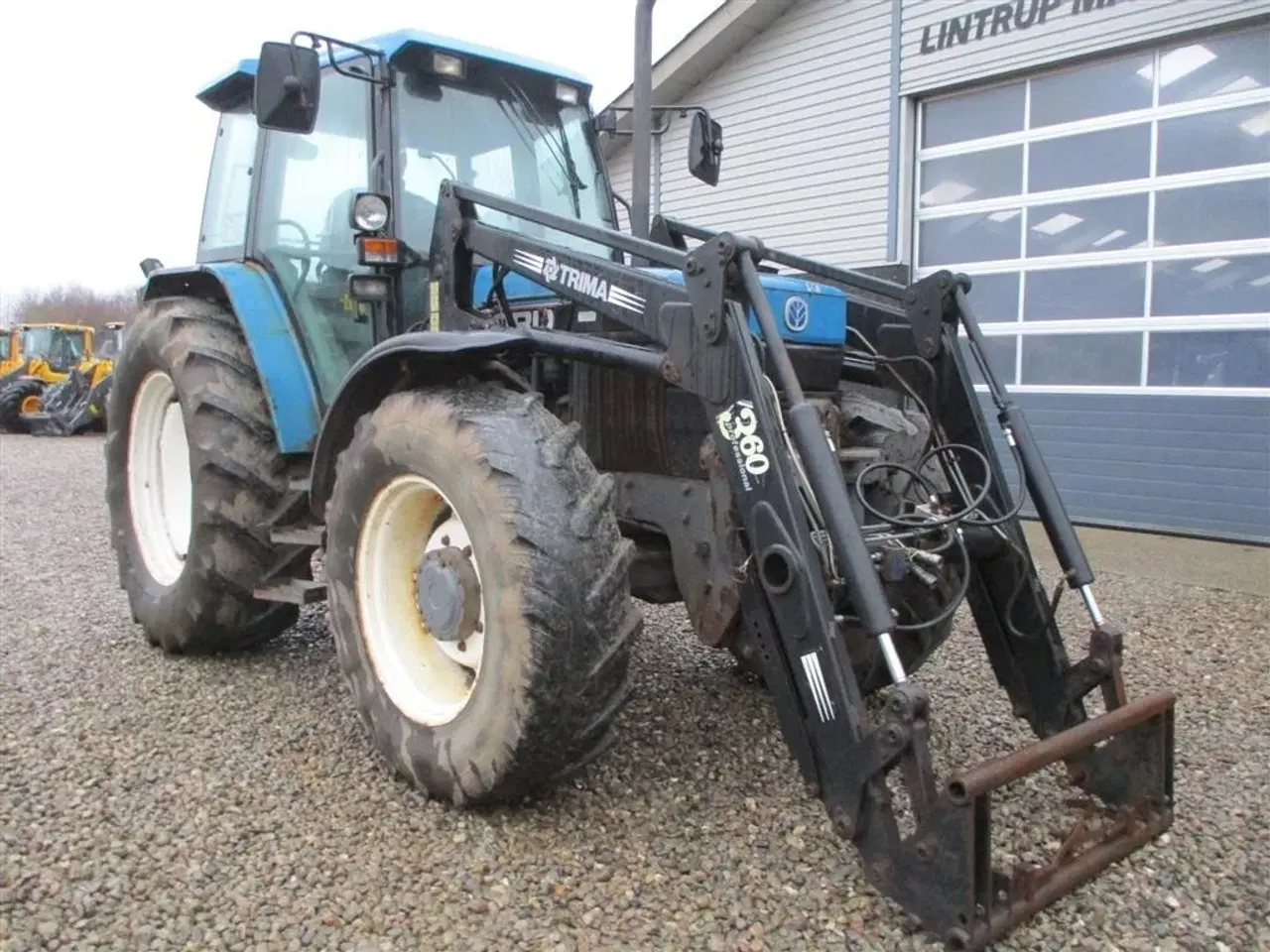 Billede 16 - New Holland 7740 SLE Turbo Med frontlæsser og frontlift.