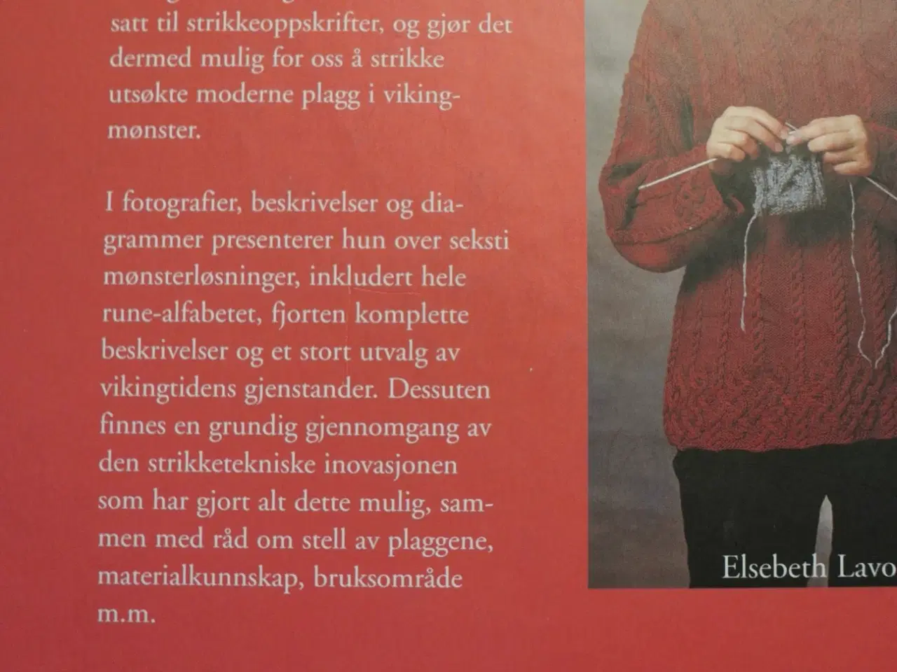 Billede 4 - strikk i vikingmønster av elsebeth lavold