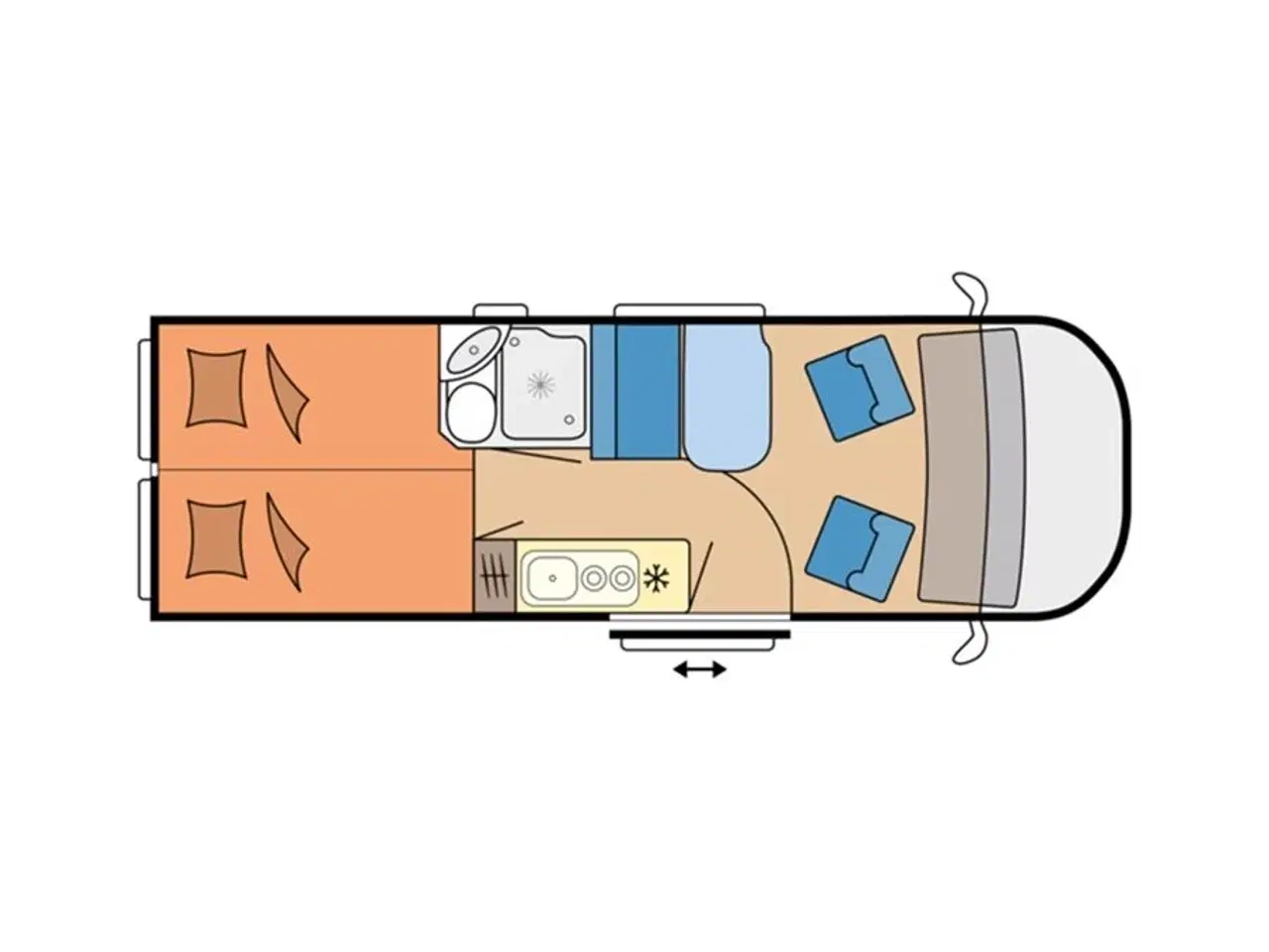 Billede 2 - 2024 - Hobby Vantana K 65 ET ONTOUR EDITION   SPAR NU kr. 30.000,- Total udstyret autocamper. Det er friheden på hjul. Vi er aut. Hobby forhandler.