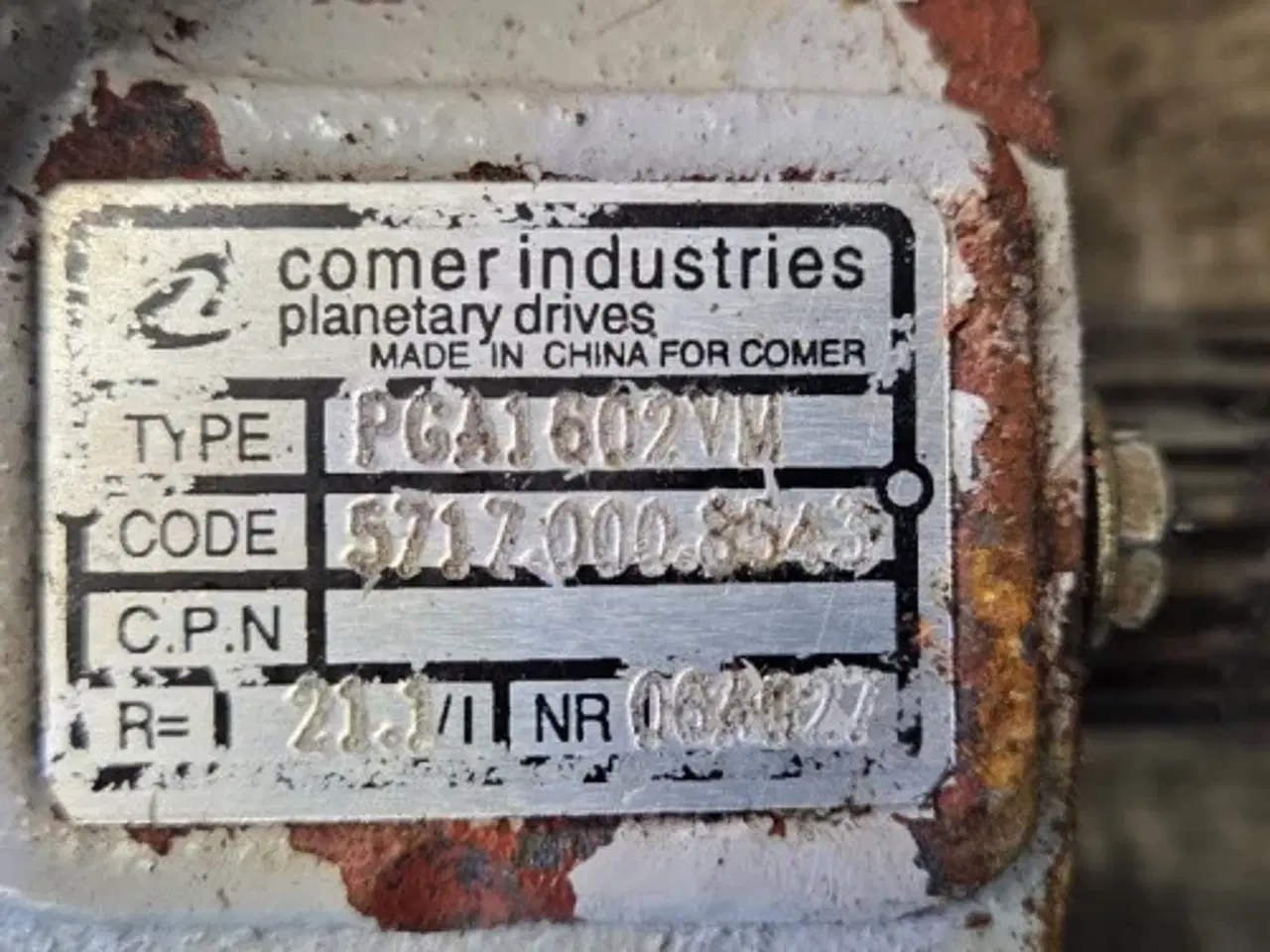 Billede 2 - BvL V-Mix20 Plus Gearkasse PGA1602VM