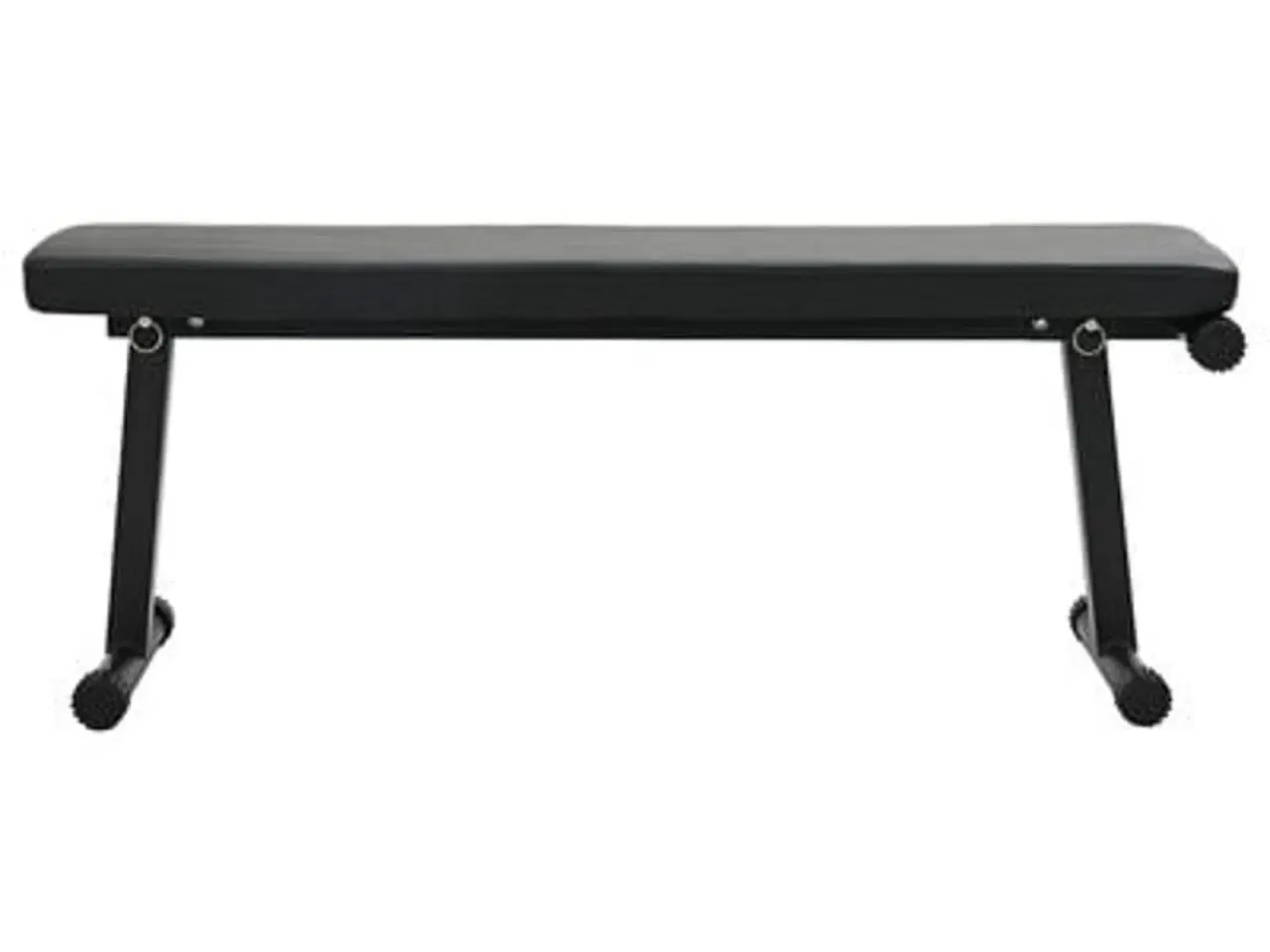 Billede 6 - Foldbar vægtbænk Sort 109 x 29 x 42 cm Stål