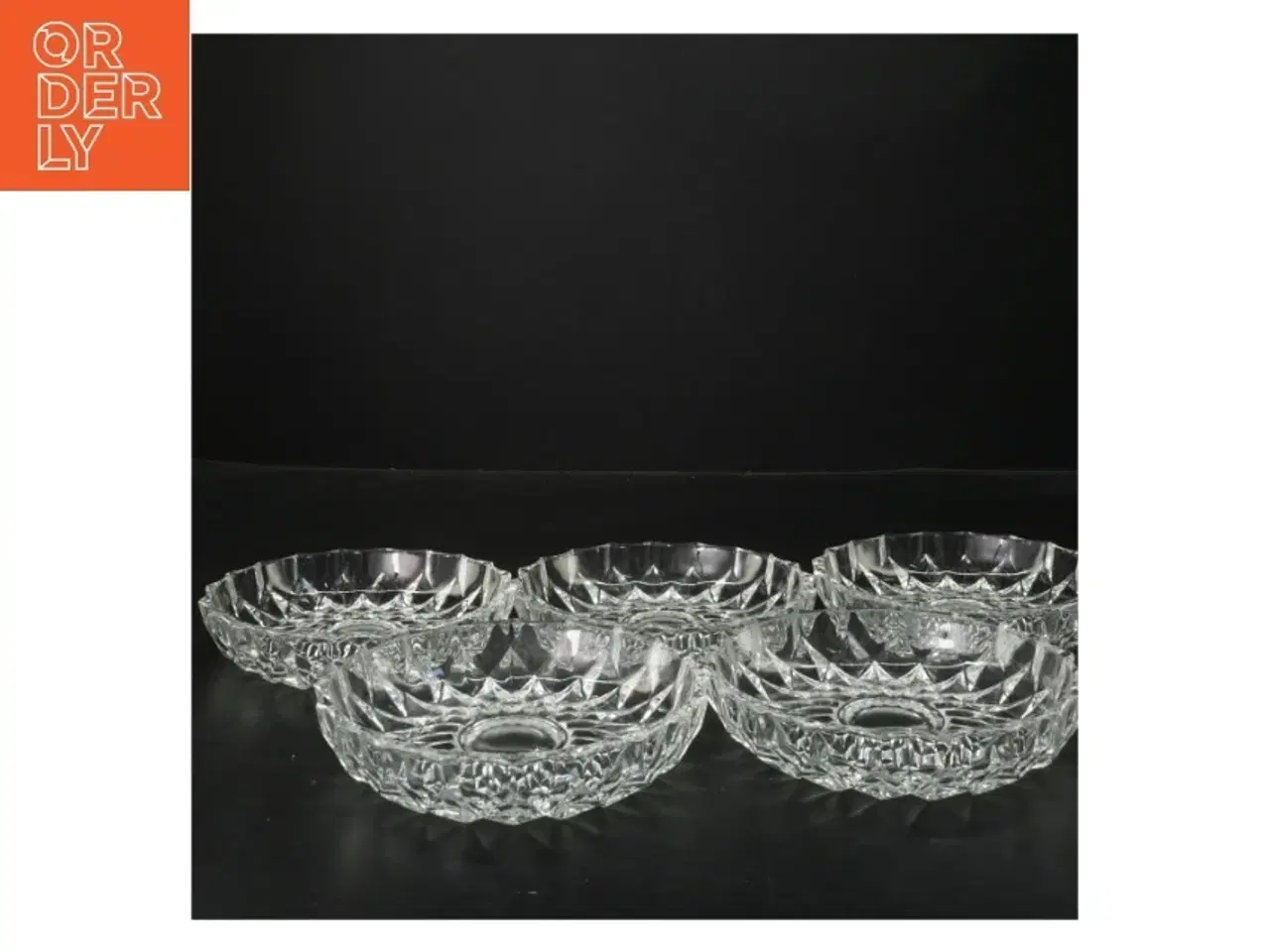 Billede 2 - Glas asietter (str. Ø 14x3 cm)