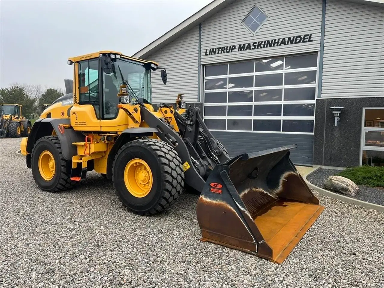 Billede 16 - Volvo L60H Dansk-maskine, med alt udstyr på. CDC, BSS, Lock-UP, 600mm hjul & centralsmørring