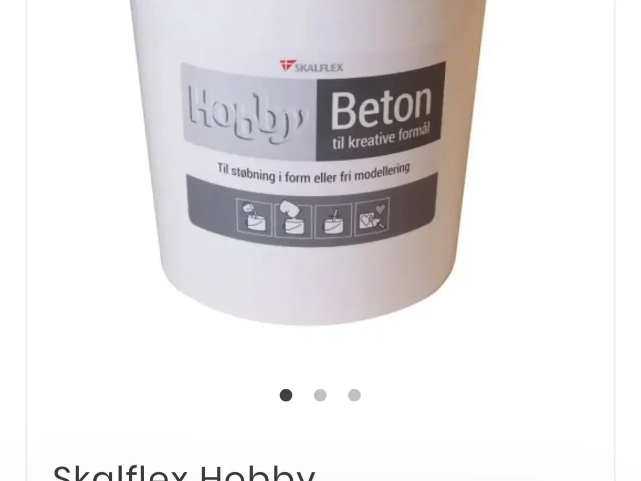 Billede 1 - Hobbybeton