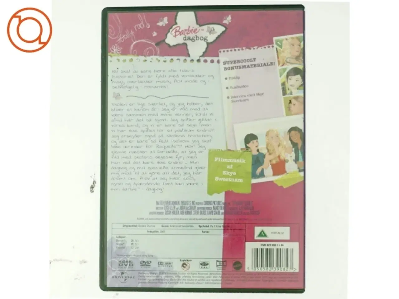 Billede 3 - BARBIE DAGBOG dvd