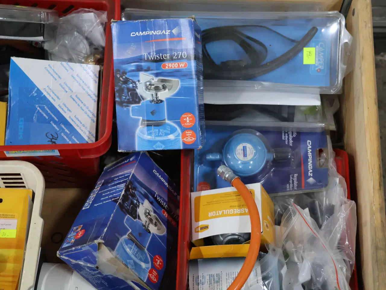 Billede 7 - Div Gasslanger, regulatorer, gasalarmer m.m.