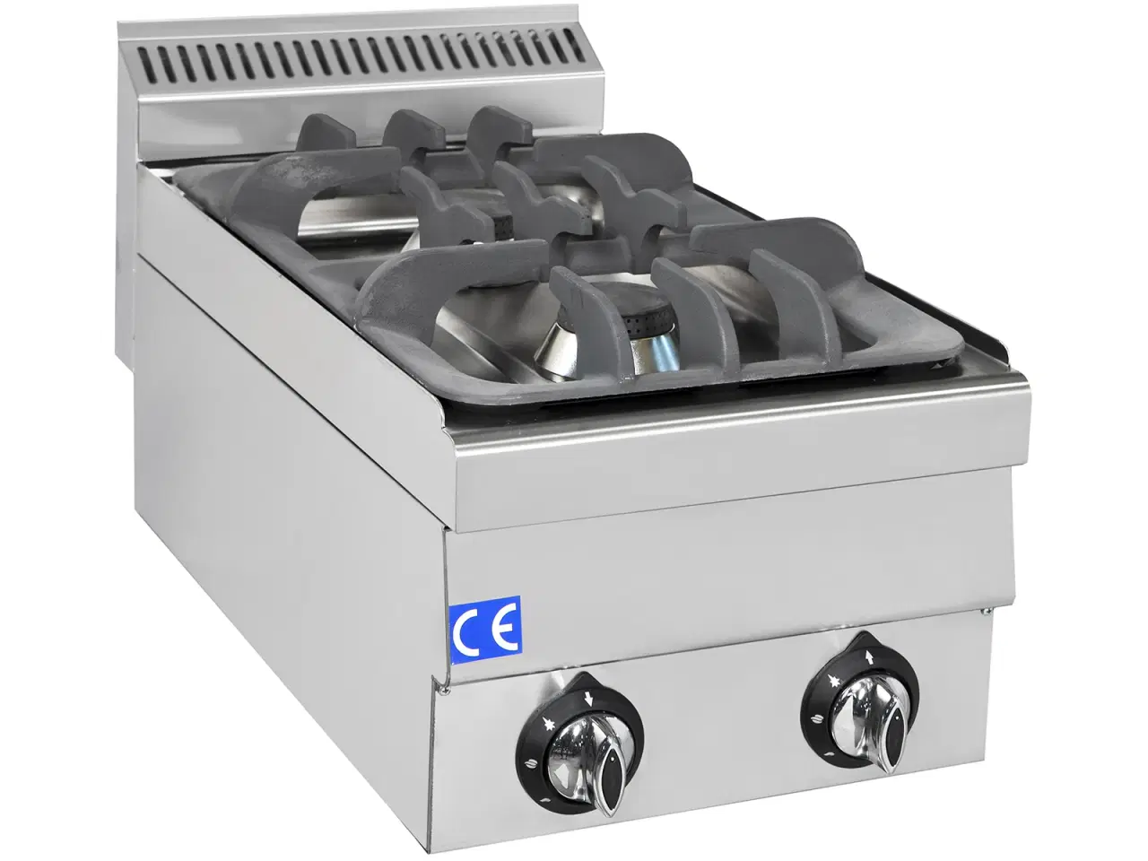 Billede 1 -  Gaskomfur (Bordmodel) – 2 Kraftige Brændere