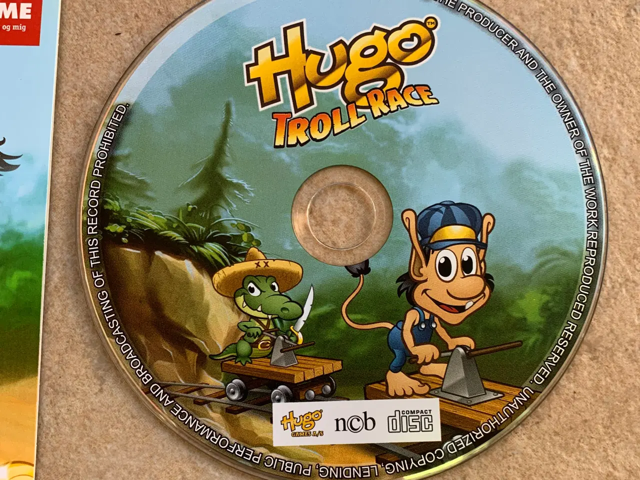 Billede 3 - Hugo Troll Race pc cd-rom spil