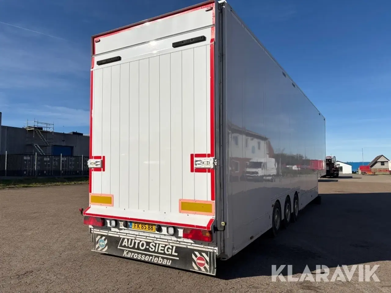 Billede 4 - Autotrailer Kässbohrer SP 9-16 CVT lukket