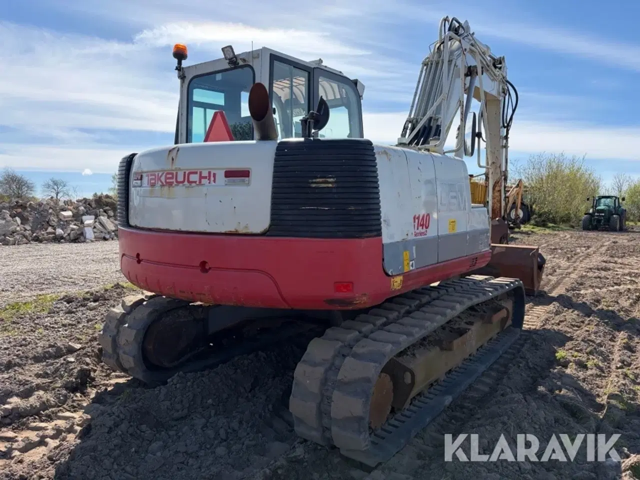 Billede 3 - Gravemaskine Takeuchi TB1140 - med skovle