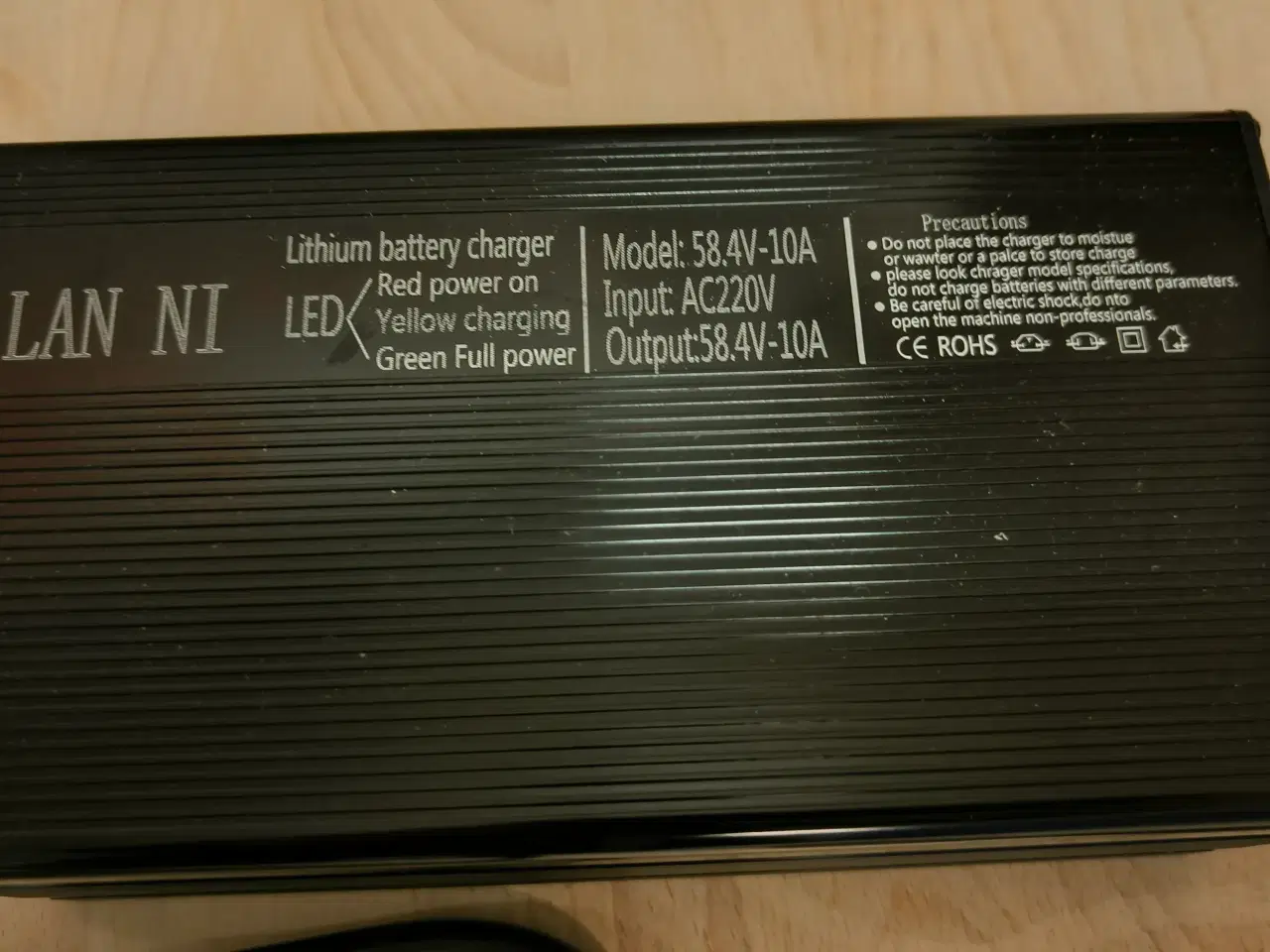 Billede 2 - Lader til 48 volt Lithiumbatteri