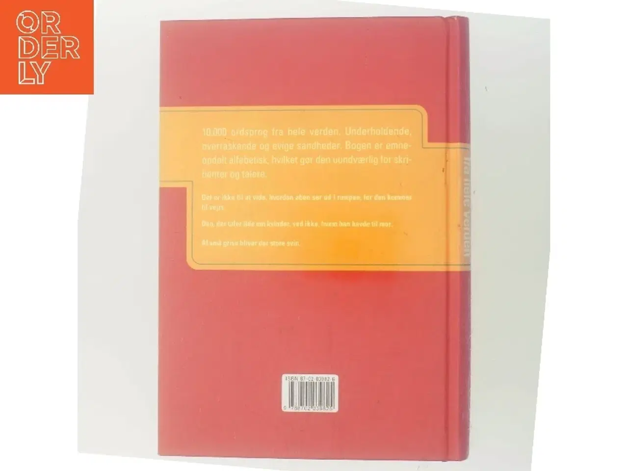 Billede 3 - Ordsprog fra hele verden af Ole Knudsen (f. 1959) (Bog)