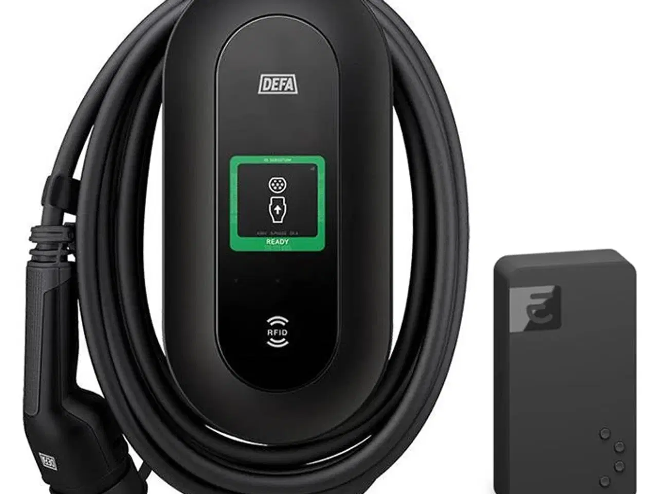 Billede 1 - DEFA Power Solar ladestation 6 m. kabel 22kw