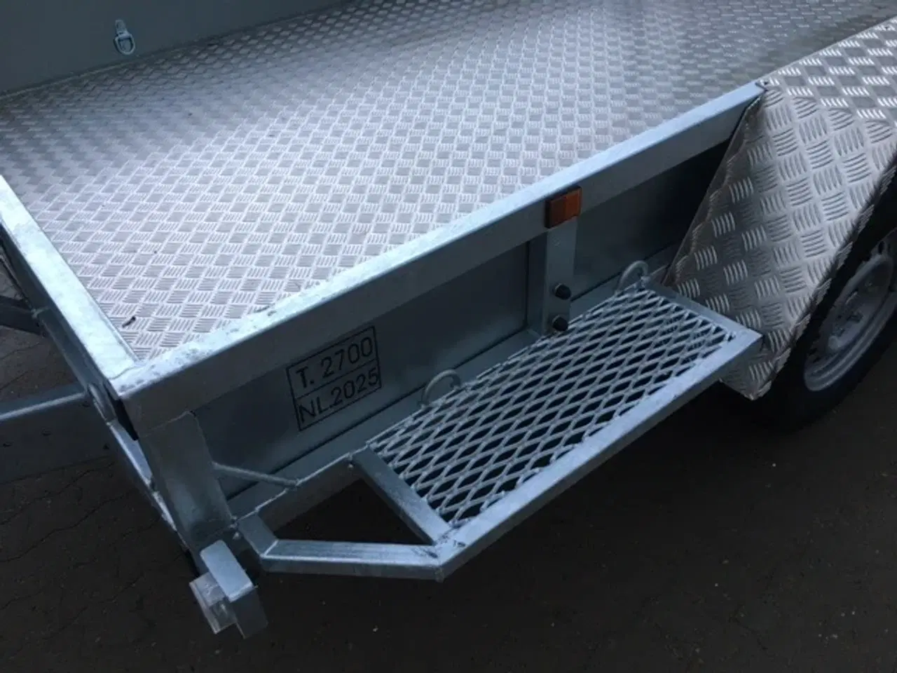 Billede 4 - Variant 2718 M3 Maskintrailer Alubund