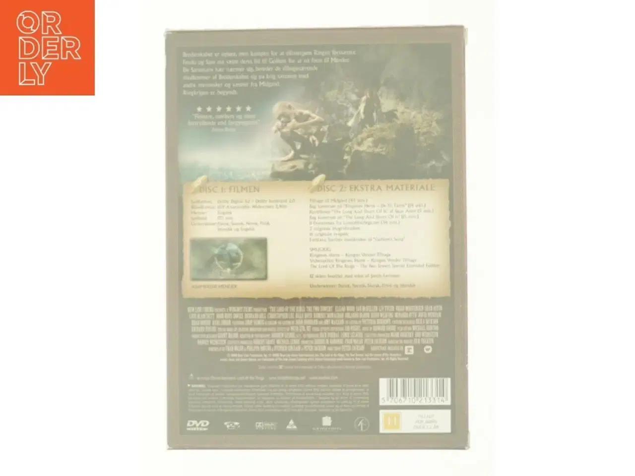 Billede 2 - Lord of the Rings 2: The Two Towers fra DVD