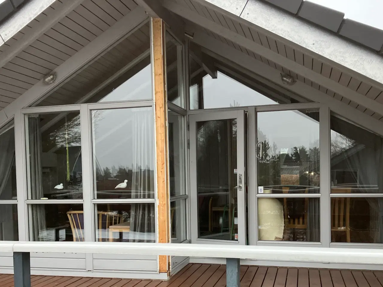 Billede 3 - Vinduer og dør, hel facade fra Kalmar Hus